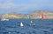 Start Boat And Inflatable Volvo Ocean Race Alicante 2017