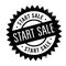 Start Sale rubber stamp