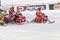 Start of the Snowmobile Race