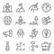 Start up icon illustration vector set. Contains such icon as Business, launch, startup, planning, strategy goal, target and more.