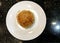 Starter dish Taro ball fried in restaurant Thailand
