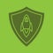 Startup projects protection glyph color icon