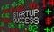 Startup Success IPO Stock Market Ticker