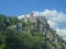 Stary hrad near Strecno, Slovakia, Ruins of Medieval Castle