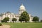 State Capitol Building Grounds Landscape Little Rock Arkansas US