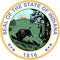 State Emblem of Indiana. USA. America