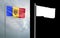 State flag of the Republic of Moldova with alpha channel