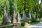 State History and Culture Museum-Preserve `Lychakiv Cemetery` in Lviv, Ukraine