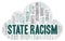 State Racism - type of discrimination - word cloud