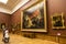 The State Russian Museum. Tourists in the hall of the famous Russian artist Karl Briullov. Saint Petersburg