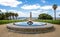 State War memorial, Flame of Remembrance and Pool of Reflection in Kings Park, Perth, Australia