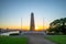 State War Memorial in perth, australia at dawn