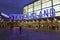 The Staten Island Ferry Terminal in Manhattan - South Ferry- NEW YORK CITY - NEW YORK - APRIL 2,2017