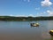 States border, in the south of Brazil. crossing the Uruguay River.