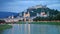 Static view on Salzburg skyline