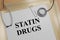 Statin Drugs - medical concept