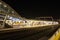 Station Arnhem Central at night