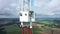 Station science atmospheric research drone aerial weather meteorology international sunshine pyranometer, wind direction