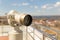 Stationary observation binoculars