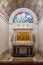 Stations of the cross (Via crucis) inside Sanctuary of Fatima