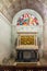 Stations of the cross (Via crucis) inside Sanctuary of Fatima