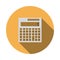 Statistical calculator icon