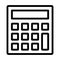 Statistical Calculator Icon