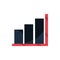 Statistics finance report office work business equipment icon