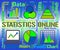 Statistics Online Represents Business Graph And Analysis