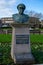 A statue of Admiral of the fleet Lord John Fieldhouse in Gosport Hampshire