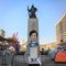 Statue Admiral Yi sun- sin at Gwanghwamun Square