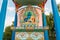 Statue of the Akshobhya Buddha at the Chagdud Gonpa Khadro Ling Buddhist Temple in Tres Coroas, Brazil