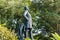 Statue of Albrecht Graf von Roon , a Prussian soldier and statesman, in Tiergarten, near the Victory coloumn Berlin, Germany