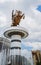 Statue of Alexander the Great in downtown, Warrior on a Horse statue (Alexander the Great), Skopje,Macedonia.