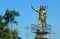 Statue of Alluri Seetharama Raju 1998 revolutionary against British government for freedom