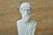 Statue of ancient Greek philosopher Plato.