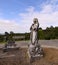 Statue of Angel praying