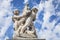 Statue angels of Pisa ,piazza dei miracoli.Tuscany Italy.