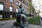 Statue of anish writer Hans Christian Andersen in capital