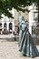 Statue Anne of Brittany in Nantes, France