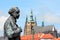 Statue of Antonin Dvorak in Prague