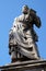 Statue of Apostle saint Peter on the Ponte Sant Angelo in Rome