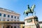 Statue of Archduke Albrecht outside Albertina Museum, Vienna