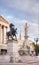 Statue of Athene in front of the Parliament building in Vienna