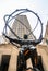 The Statue of Atlas holding the celestial spheres in front of the Rockefeller Center,