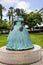 Statue of the Austro Hungarian Empress Elizabeth in Funchal Madeira