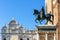 Statue of Bartolomeo Colleoni of 15th century, Venice, Italy