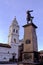 Statue & Basilica- Quito, Ecuador