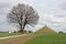 Statue at battlefield of Waterloo, Belgium