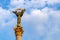 Statue of Berehynia in Independence Square, Kiev, Ukraine